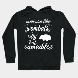 Wombat Männer Valentinstag Geschenk Fan Hoodie